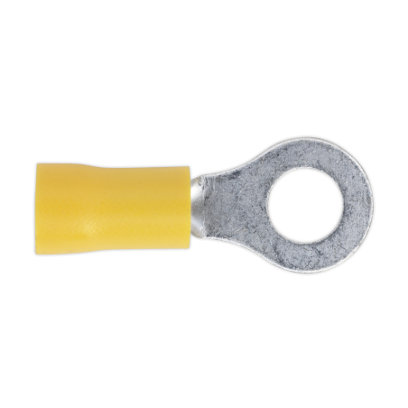 Easy-Entry Ring Terminal Ø6.4mm (1/4") Yellow Pack of 100