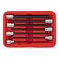 Hex Socket Bit Set 7pc 3/8"Sq Drive 150mm Metric