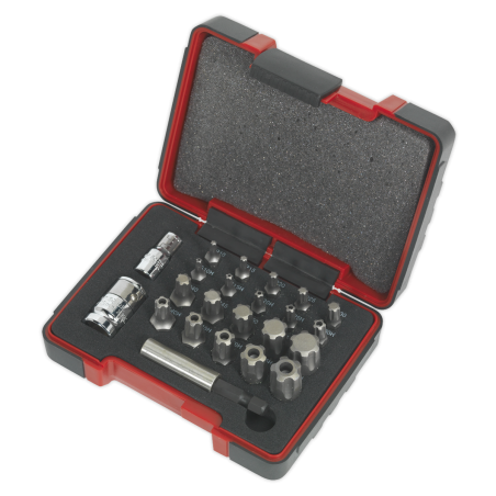 TRX-P* & Security TRX-TS* Bit Set 23pc 1/4" & 3/8"Sq Drive