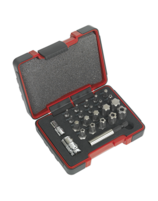 TRX-P* & Security TRX-TS* Bit Set 23pc 1/4" & 3/8"Sq Drive