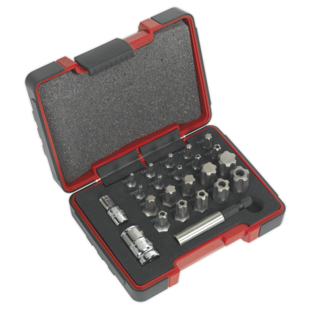 TRX-P* & Security TRX-TS* Bit Set 23pc 1/4" & 3/8"Sq Drive