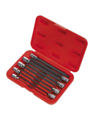 TRX-Star* Socket Bit Set 9pc 3/8"Sq Drive 150mm