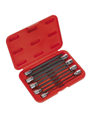 TRX-Star* Socket Bit Set 9pc 3/8"Sq Drive 150mm