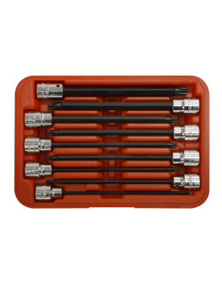 TRX-Star* Socket Bit Set 9pc 3/8"Sq Drive 150mm