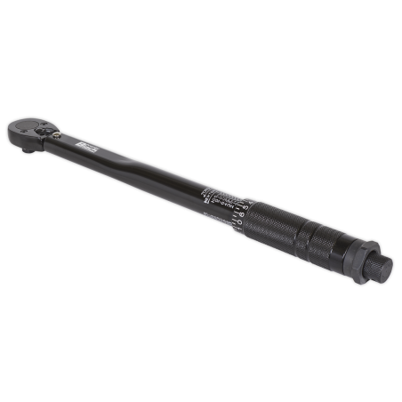 Micrometer Torque Wrench 3/8"Sq Drive Calibrated Premier Black