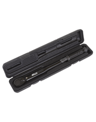 Micrometer Torque Wrench 3/8"Sq Drive Calibrated Premier Black