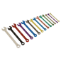 Combination Spanner Set 14pc Multi-Coloured Metric