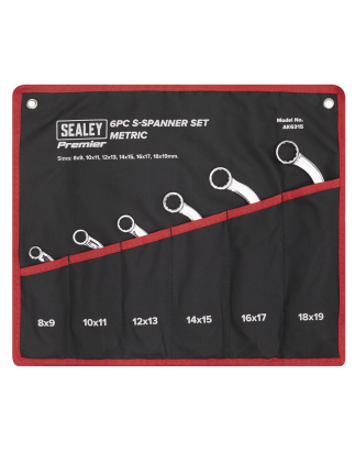 S-Spanner Set 6pc - Metric