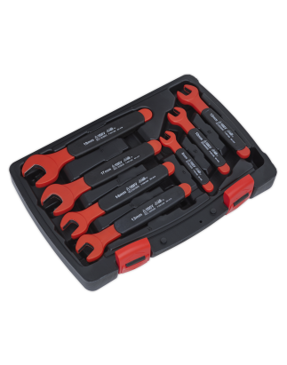 Insulated Open-End Spanner Set 7pc VDE Approved