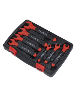 Insulated Open-End Spanner Set 7pc VDE Approved