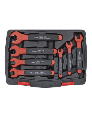 Insulated Open-End Spanner Set 7pc VDE Approved