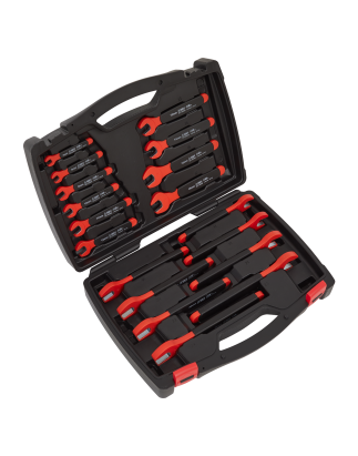 Insulated Open-End Spanner Set 18pc VDE Approved