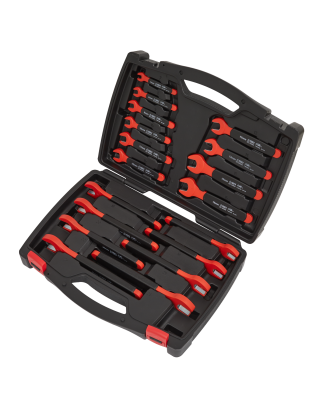 Insulated Open-End Spanner Set 18pc VDE Approved