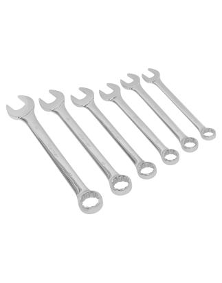 Combination Spanner Set 6pc Super Jumbo Metric