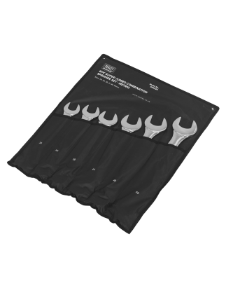 Combination Spanner Set 6pc Super Jumbo Metric