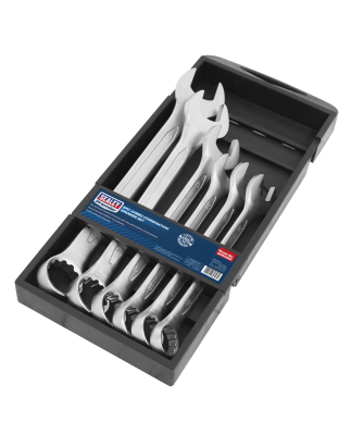 Combination Spanner Set 6pc Jumbo Metric