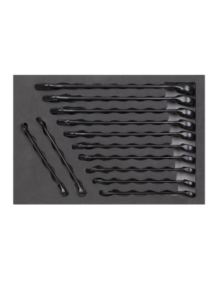 Combination Spanner Set 12pc Metric - Premier Black