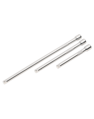 Extension Bar Set 3pc 1/4"Sq Drive