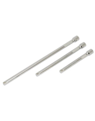 Extension Bar Set 3pc 1/4"Sq Drive