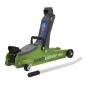 Low Profile Short Chassis Trolley Jack 2 Tonne - Green