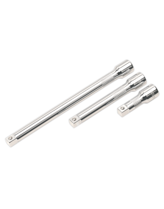 Extension Bar Set 3pc 1/2"Sq Drive