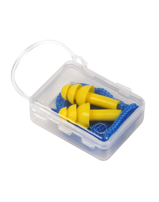 Worksafe® Disposable Corded Ear Plugs - 50 Pairs