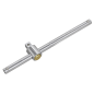 Locking Sliding T-Bar 250mm 1/2"Sq Drive