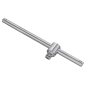 Locking Sliding T-Bar 250mm 1/2"Sq Drive