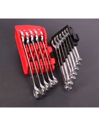 Combination Spanner Set 12pc Lock-On™ 6pt - Metric