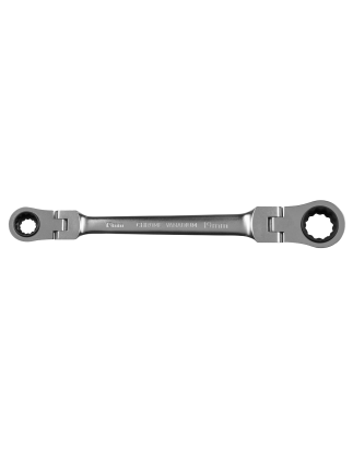 Ratchet Ring Spanner 4-in-1 Flexi-Head Reversible Metric Premier Platinum