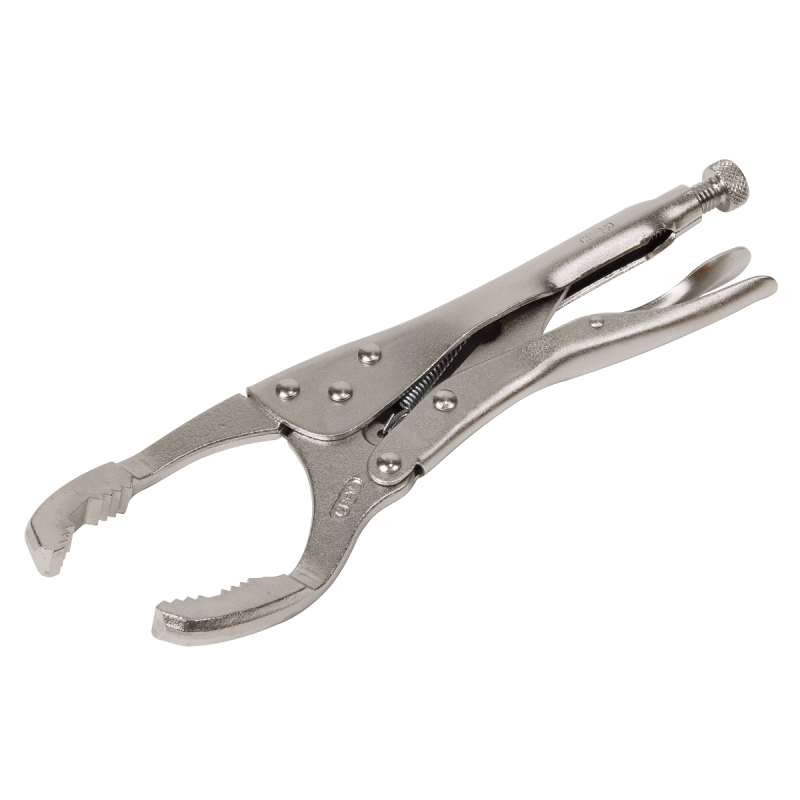 Ø45-130mm Oil Filter Locking Pliers - Angled