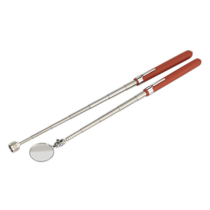 Telescopic Magnetic Pick-Up & Mirror Set 2pc