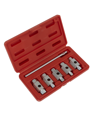 Drain Key Set 6pc Double End