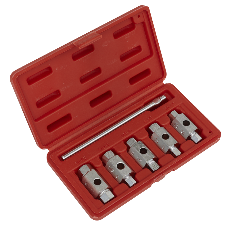 Drain Key Set 6pc Double End