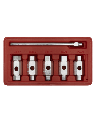 Drain Key Set 6pc Double End