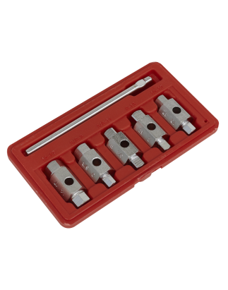 Drain Key Set 6pc Double End