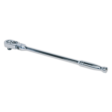 Ratchet Wrench Flexi-Head 445mm 1/2"Sq Drive Pear-Head Flip Reverse