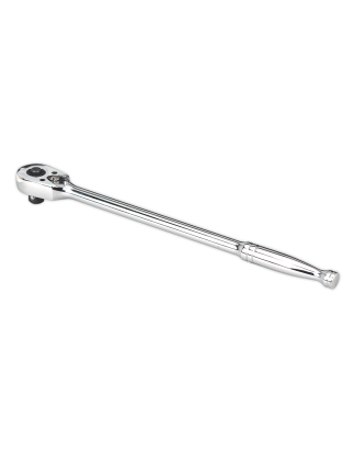 Ratchet Wrench Long Pattern 375mm 1/2"Sq Drive Pear-Head Flip Reverse