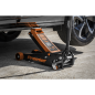 Premier Low Profile Trolley Jack with Rocket Lift 4 Tonne - Orange