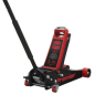 Premier Low Profile Trolley Jack with Rocket Lift 4 Tonne - Red