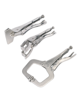 'C' Clamp & Welding Clamp Set 3pc