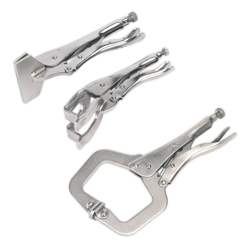 'C' Clamp & Welding Clamp Set 3pc