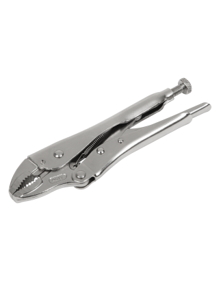 Locking Pliers Curved Jaws 185mm 0-38mm Capacity