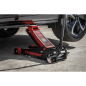 Premier Low Profile Trolley Jack with Rocket Lift 4 Tonne - Red