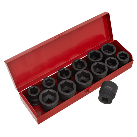 Impact Socket Set 13pc 3/4"Sq Drive Metric/Imperial