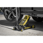 Premier Low Profile Trolley Jack with Rocket Lift 4 Tonne - Yellow