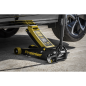 Premier Low Profile Trolley Jack with Rocket Lift 4 Tonne - Yellow