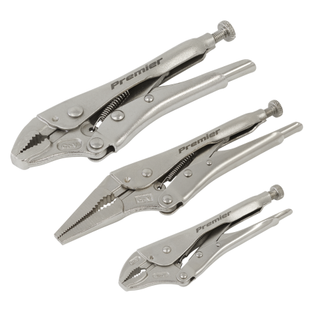 Locking Pliers Set 3pc