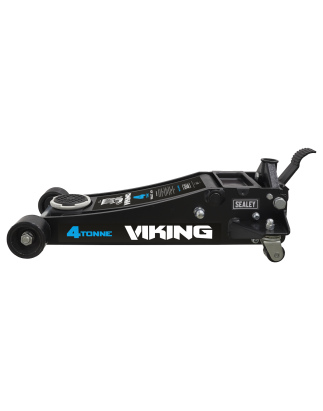 Viking Low Profile Professional Trolley Jack with Rocket Lift 4 Tonne