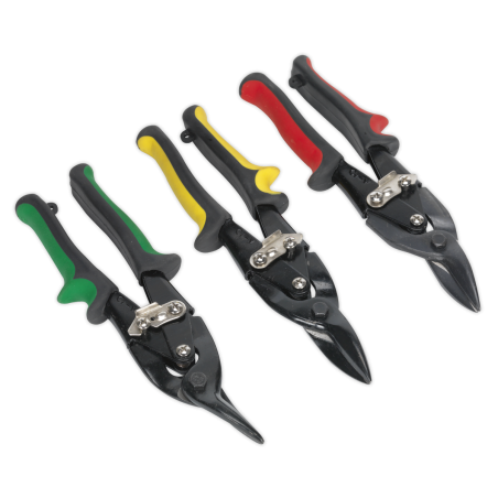 Aviation Tin Snips Set 3pc